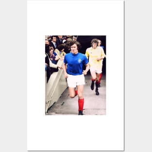 Sandy in Royal blue Posters and Art